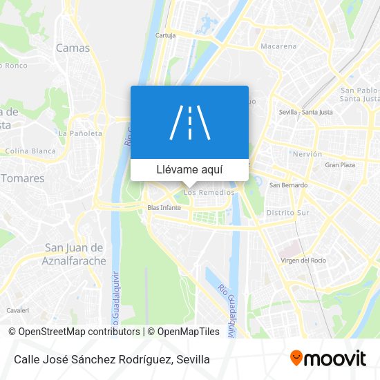Mapa Calle José Sánchez Rodríguez
