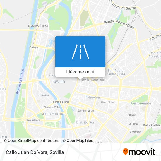 Mapa Calle Juan De Vera
