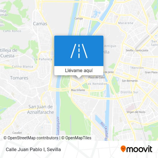 Mapa Calle Juan Pablo I