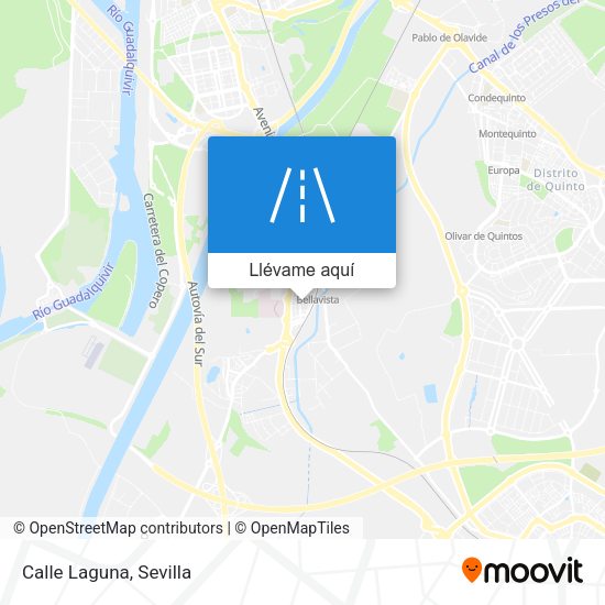 Mapa Calle Laguna