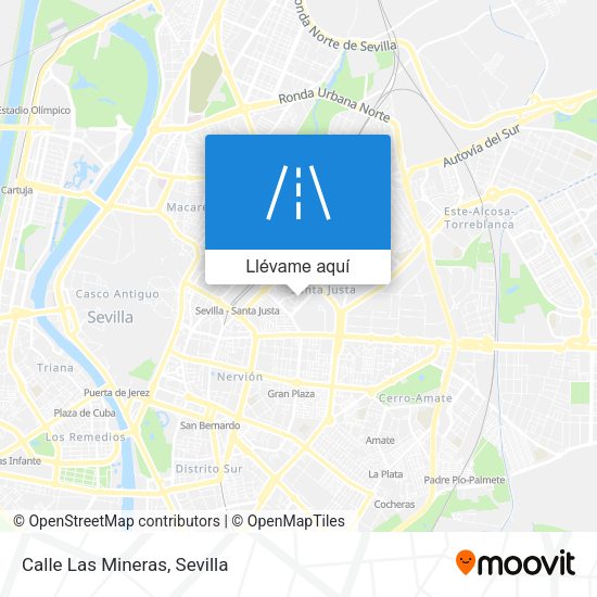 Mapa Calle Las Mineras