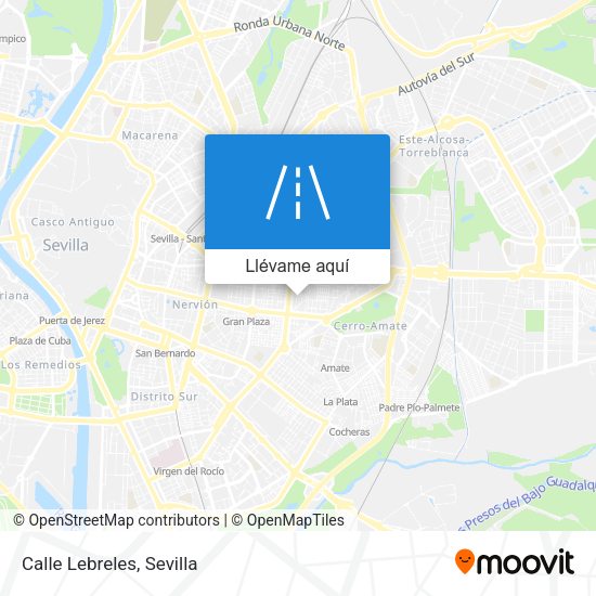 Mapa Calle Lebreles