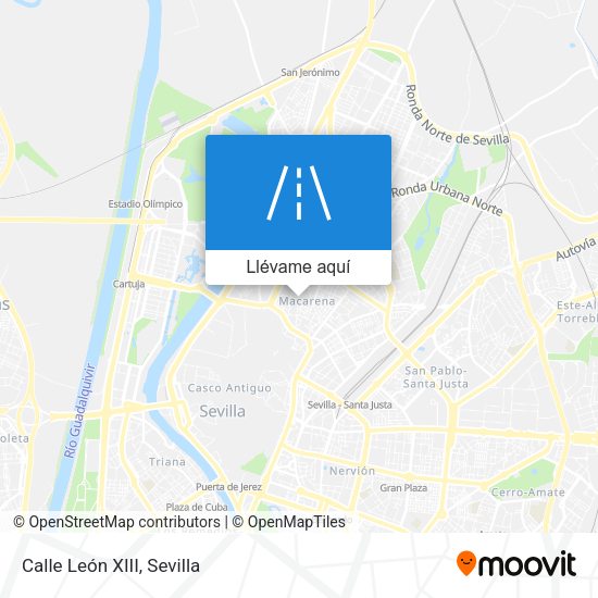 Mapa Calle León XIII