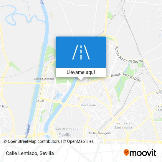 Mapa Calle Lentisco