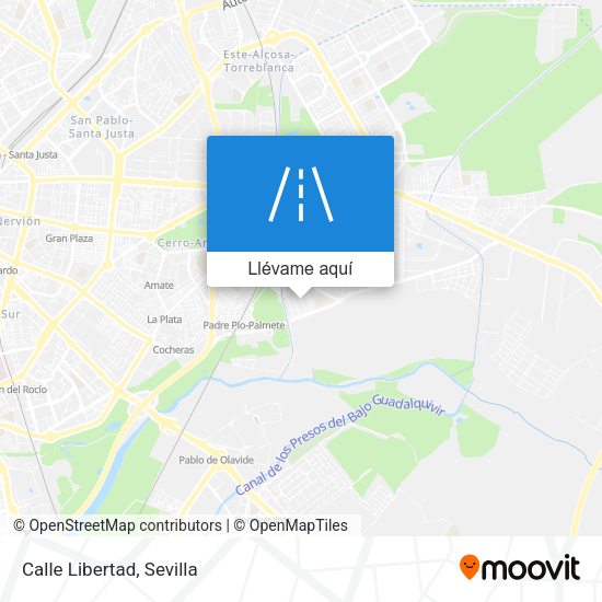 Mapa Calle Libertad