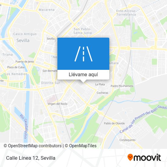 Mapa Calle Línea 12