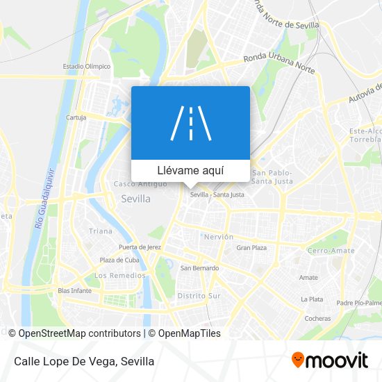 Mapa Calle Lope De Vega