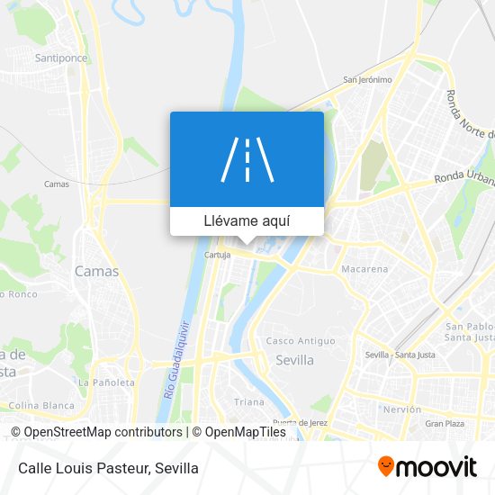 Mapa Calle Louis Pasteur