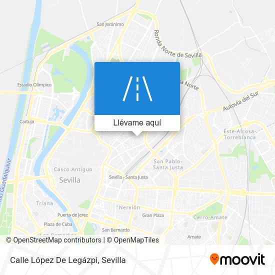Mapa Calle López De Legázpi