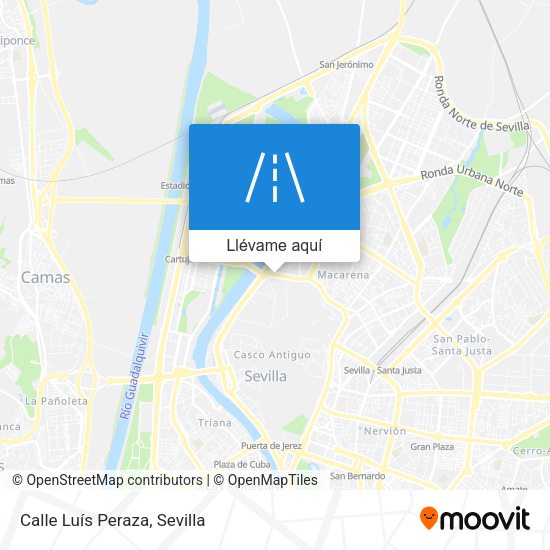 Mapa Calle Luís Peraza