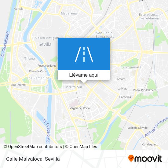 Mapa Calle Malvaloca