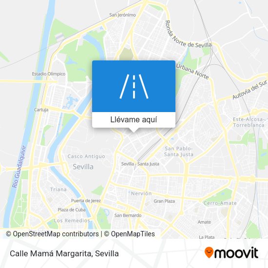 Mapa Calle Mamá Margarita