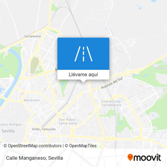 Mapa Calle Manganeso