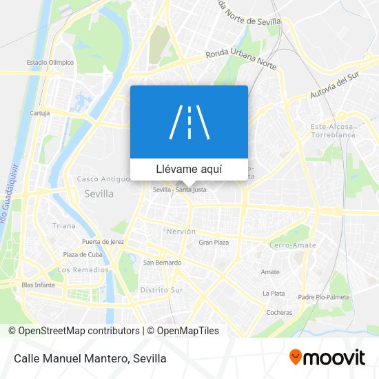 Mapa Calle Manuel Mantero