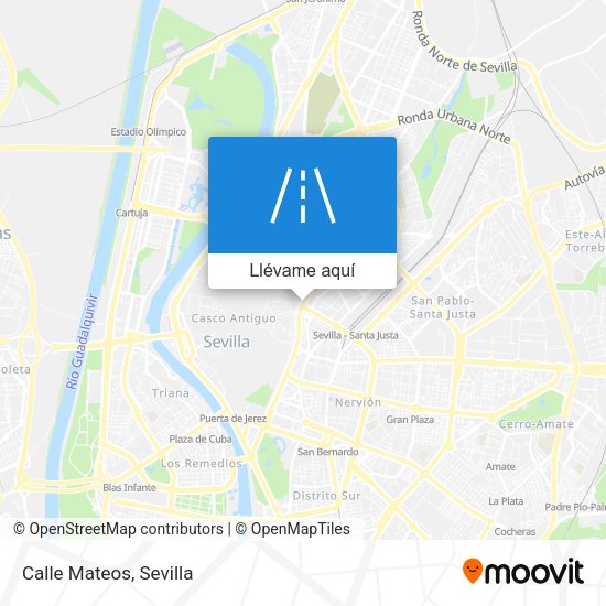 Mapa Calle Mateos