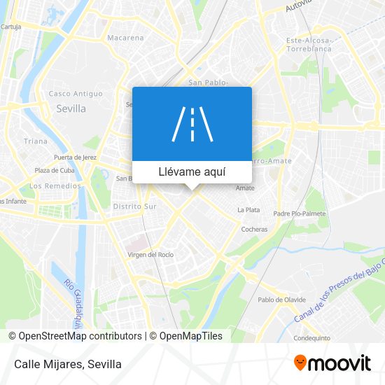 Mapa Calle Mijares