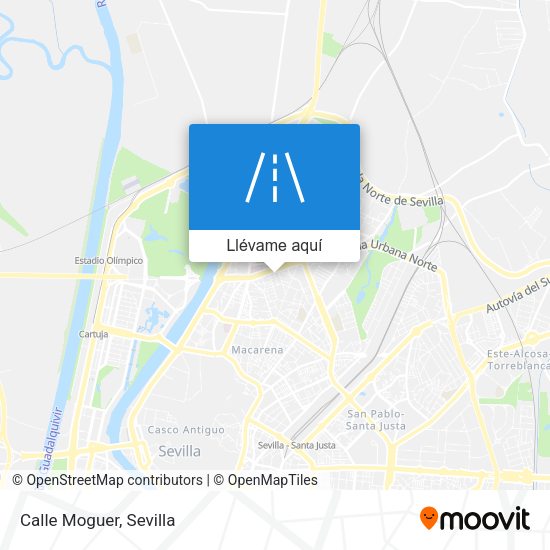 Mapa Calle Moguer