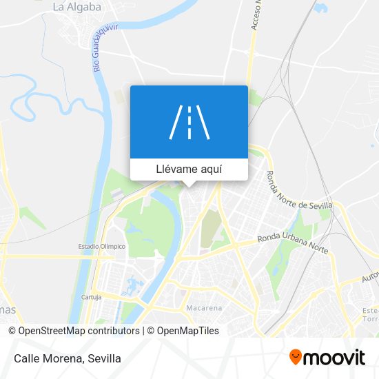 Mapa Calle Morena