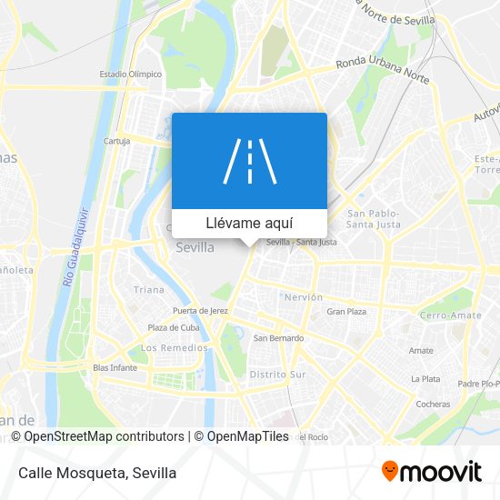 Mapa Calle Mosqueta