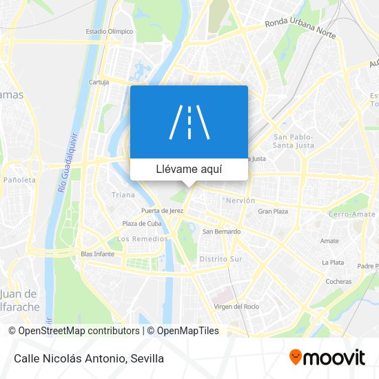 Mapa Calle Nicolás Antonio