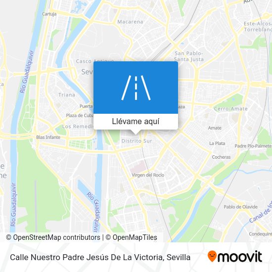 Mapa Calle Nuestro Padre Jesús De La Victoria