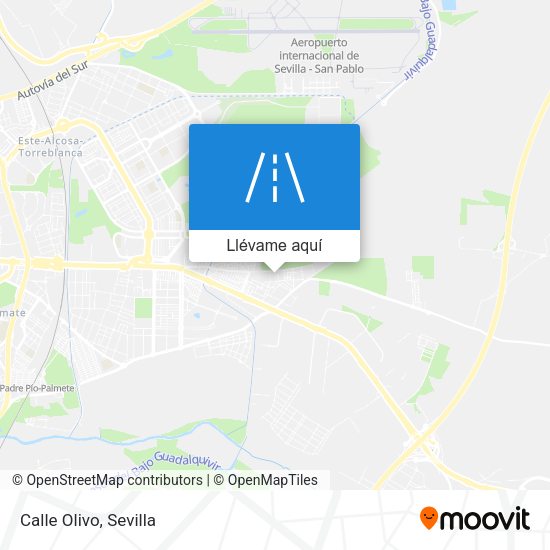 Mapa Calle Olivo