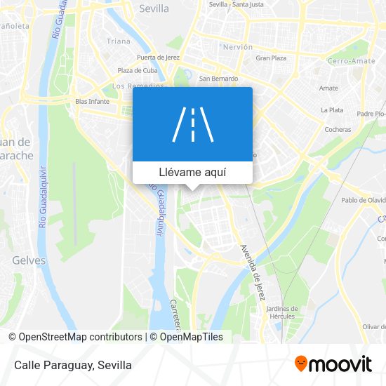 Mapa Calle Paraguay