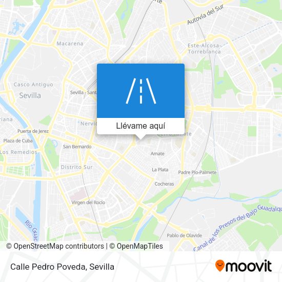 Mapa Calle Pedro Poveda