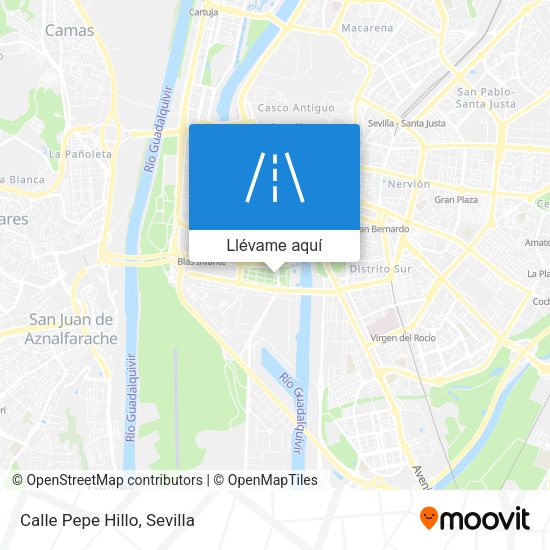 Mapa Calle Pepe Hillo
