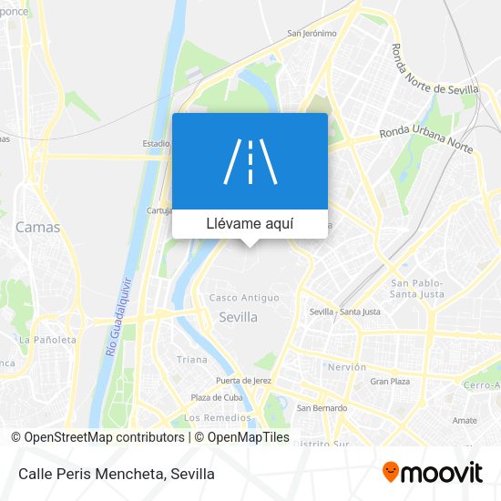 Mapa Calle Peris Mencheta