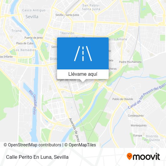 Mapa Calle Perito En Luna