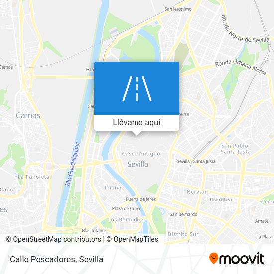 Mapa Calle Pescadores