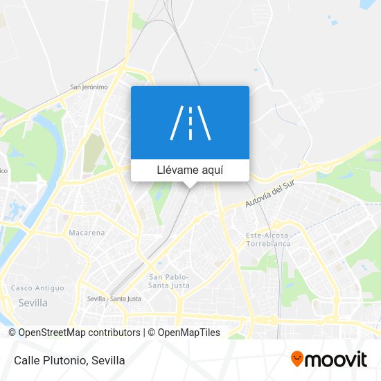 Mapa Calle Plutonio