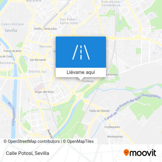 Mapa Calle Potosí