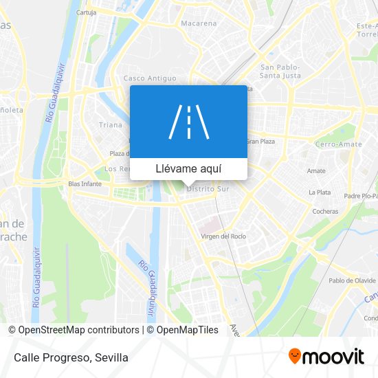 Mapa Calle Progreso