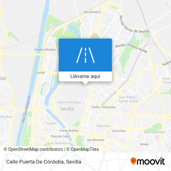 Mapa Calle Puerta De Córdoba