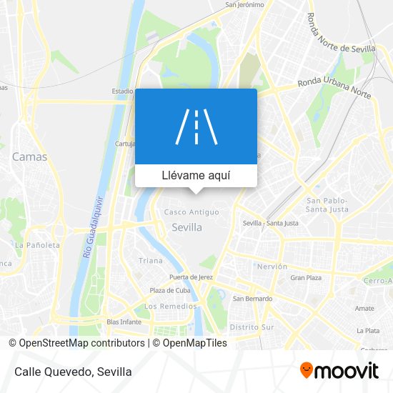 Mapa Calle Quevedo