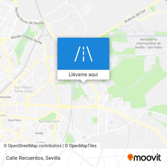 Mapa Calle Recuerdos