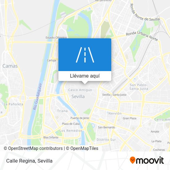 Mapa Calle Regina