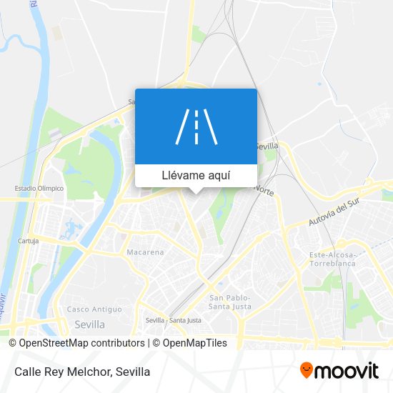 Mapa Calle Rey Melchor