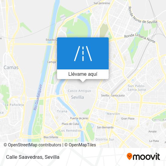 Mapa Calle Saavedras