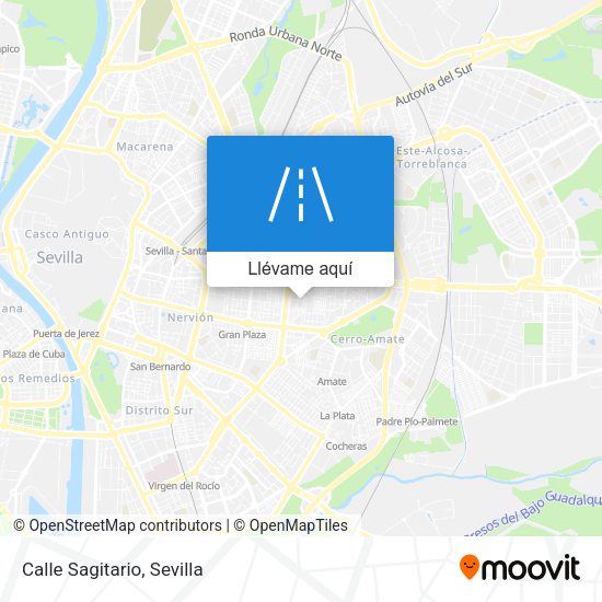 Mapa Calle Sagitario