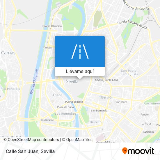 Mapa Calle San Juan