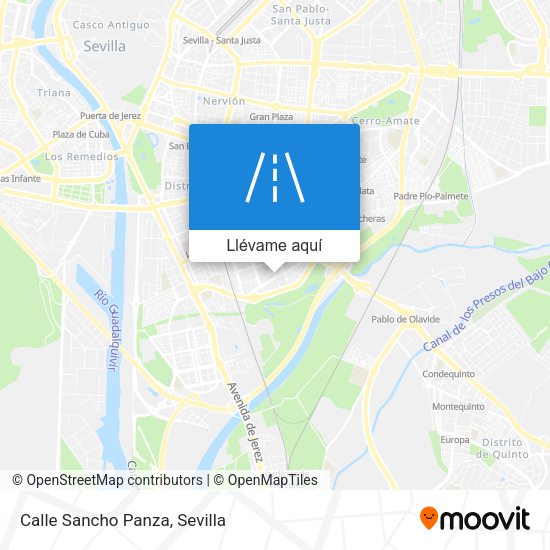 Mapa Calle Sancho Panza