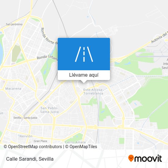 Mapa Calle Sarandi