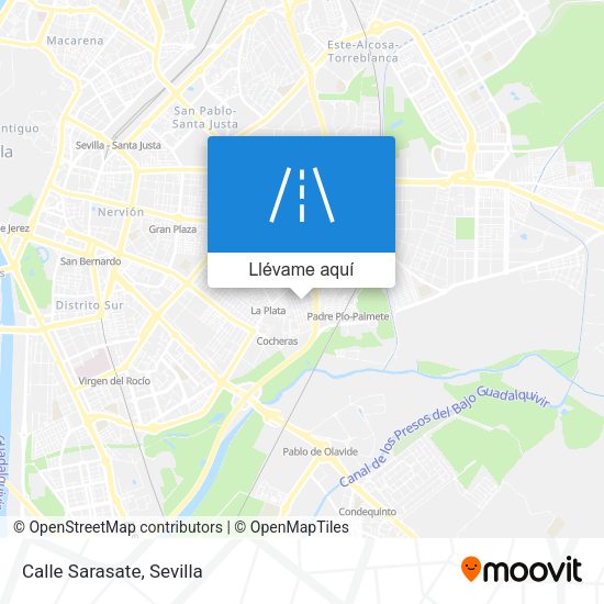 Mapa Calle Sarasate