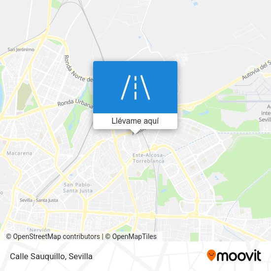 Mapa Calle Sauquillo