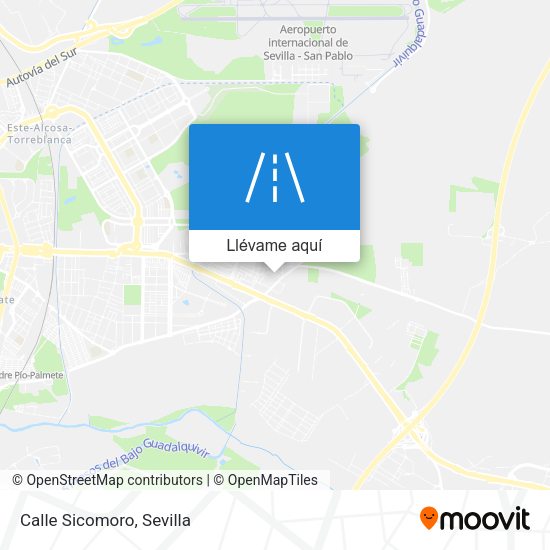 Mapa Calle Sicomoro