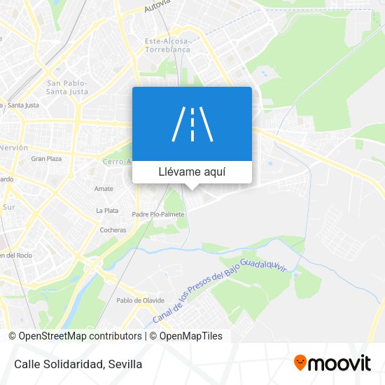 Mapa Calle Solidaridad