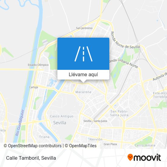 Mapa Calle Tamboril